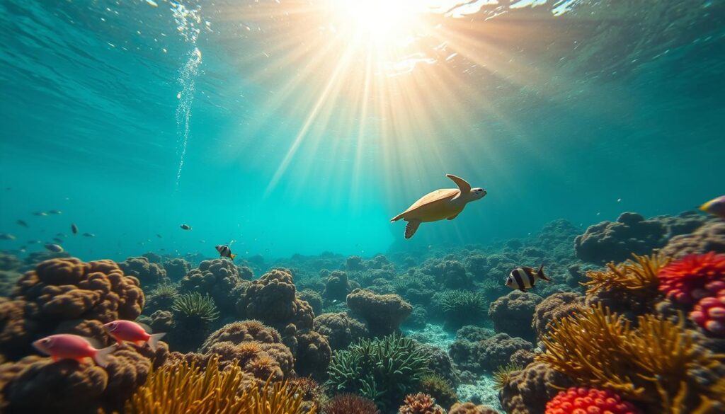 Keindahan Bawah Laut Pulau Eksotis