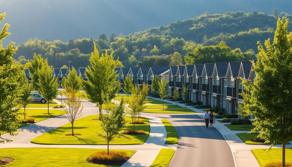 pengembangan properti di kawasan suburban
