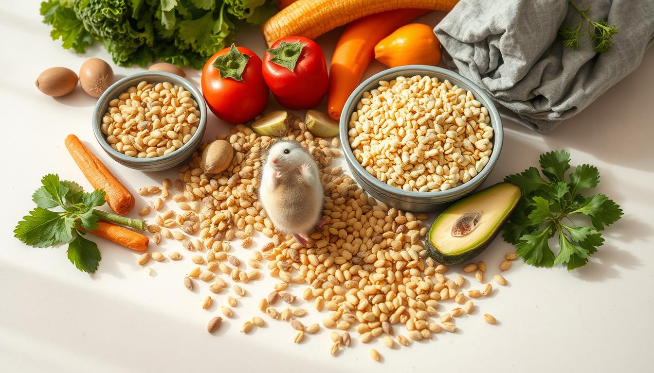 Pilihan makanan terbaik untuk hamster