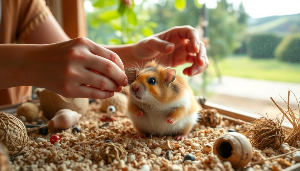 cara merawat hamster yang benar