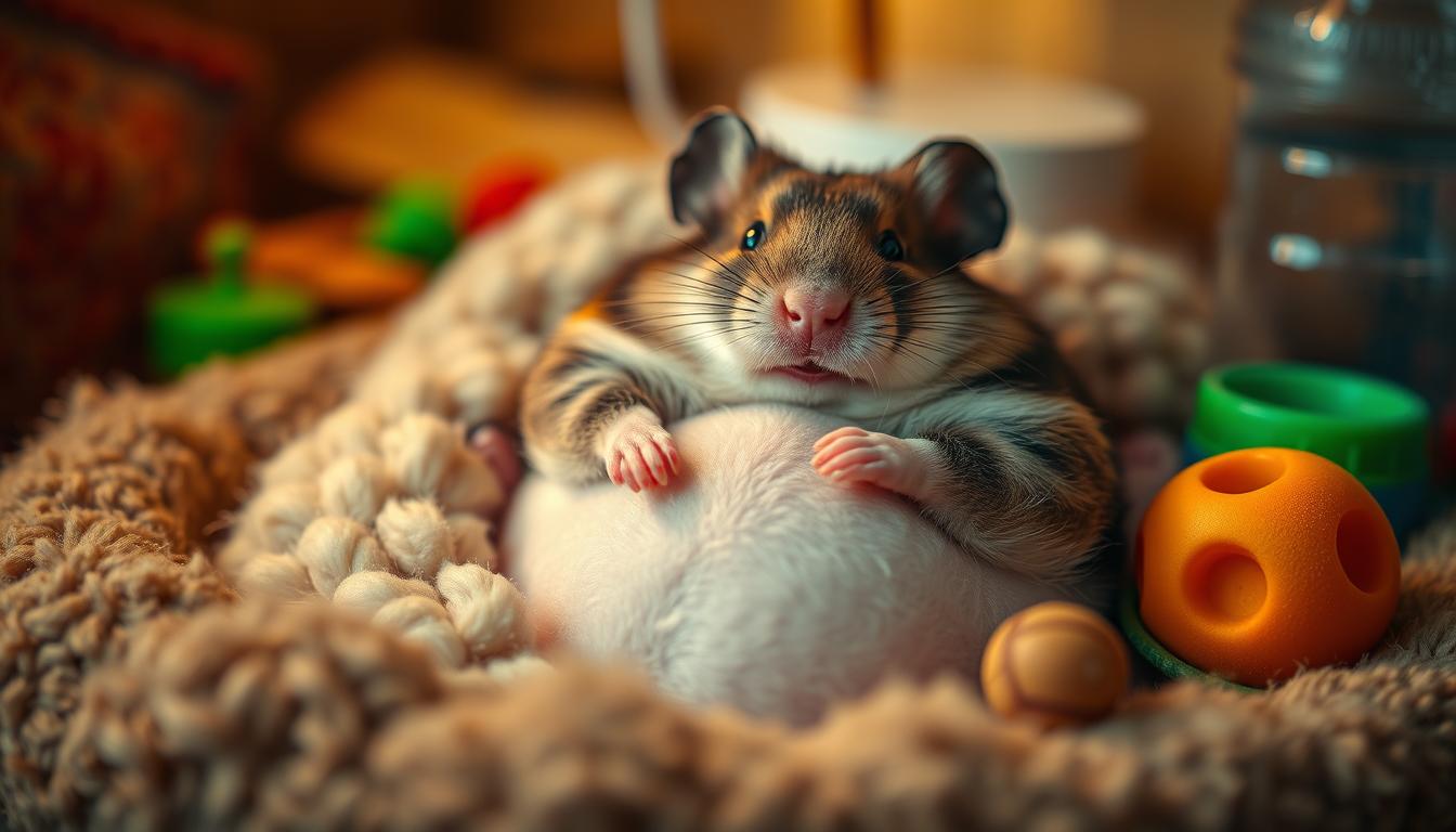 merawat hamster hamil