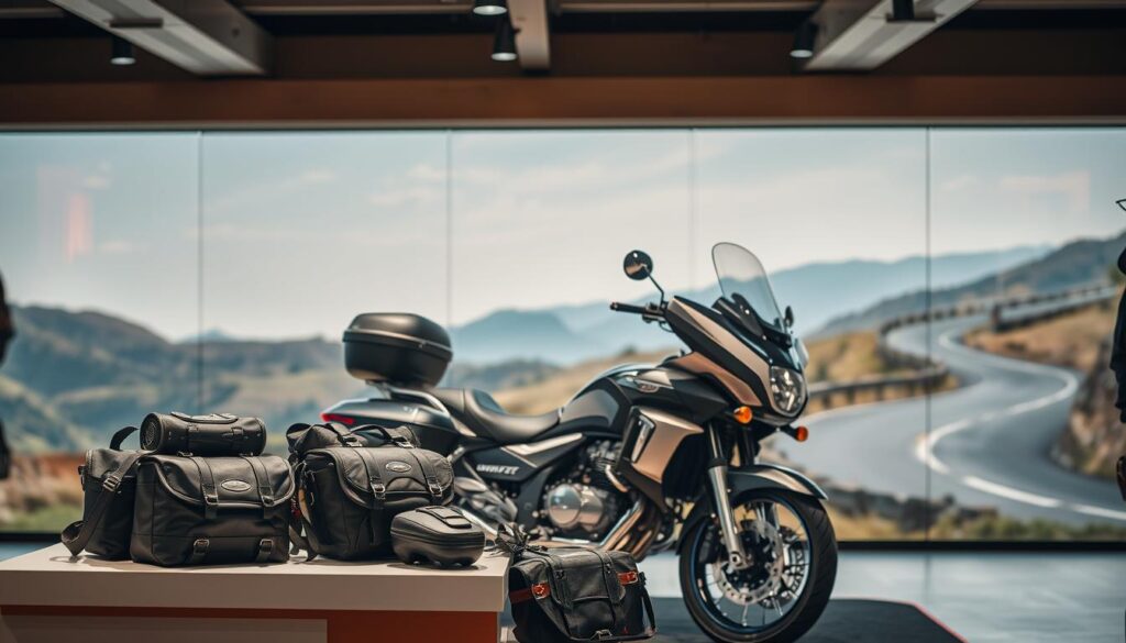 aksesoris motor touring