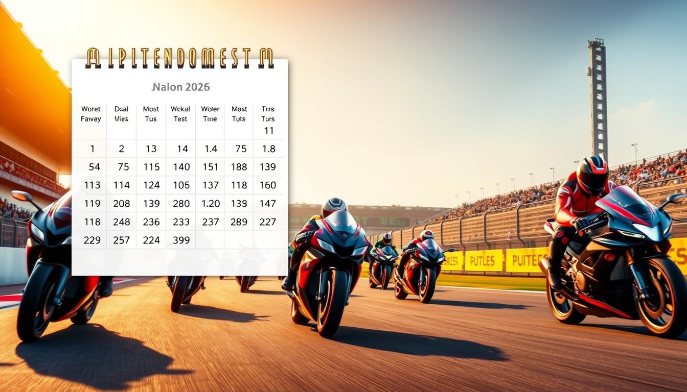 kalender balap motor