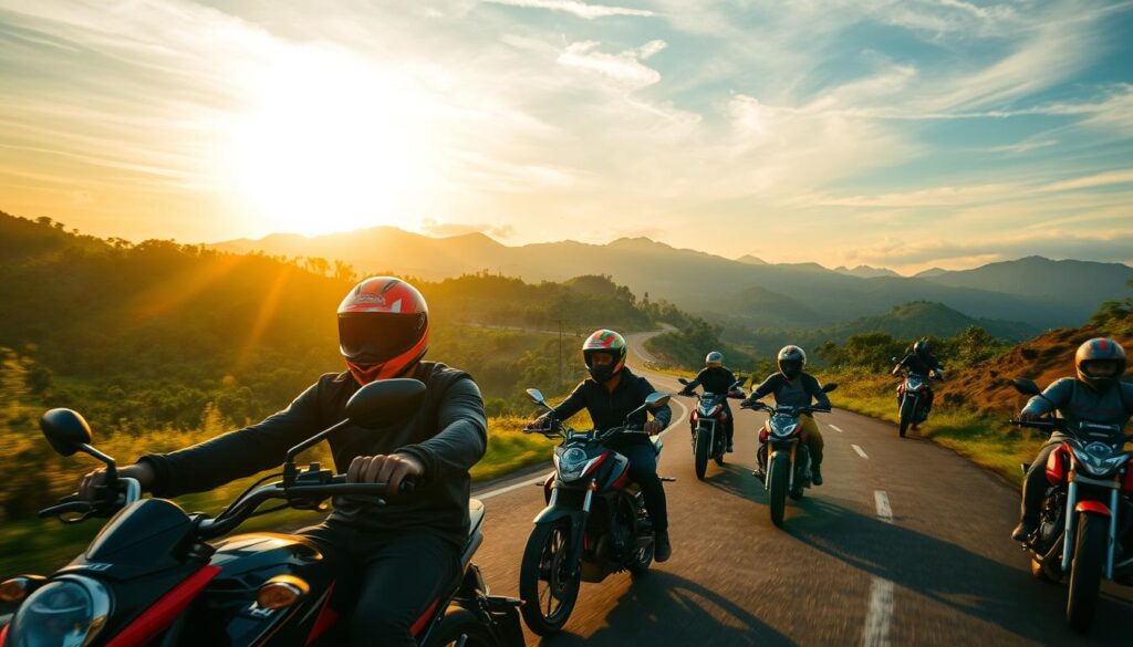 komunitas motor touring Indonesia