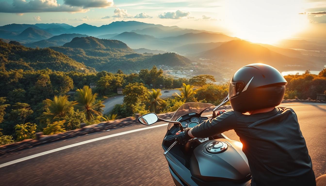 wisata touring motor