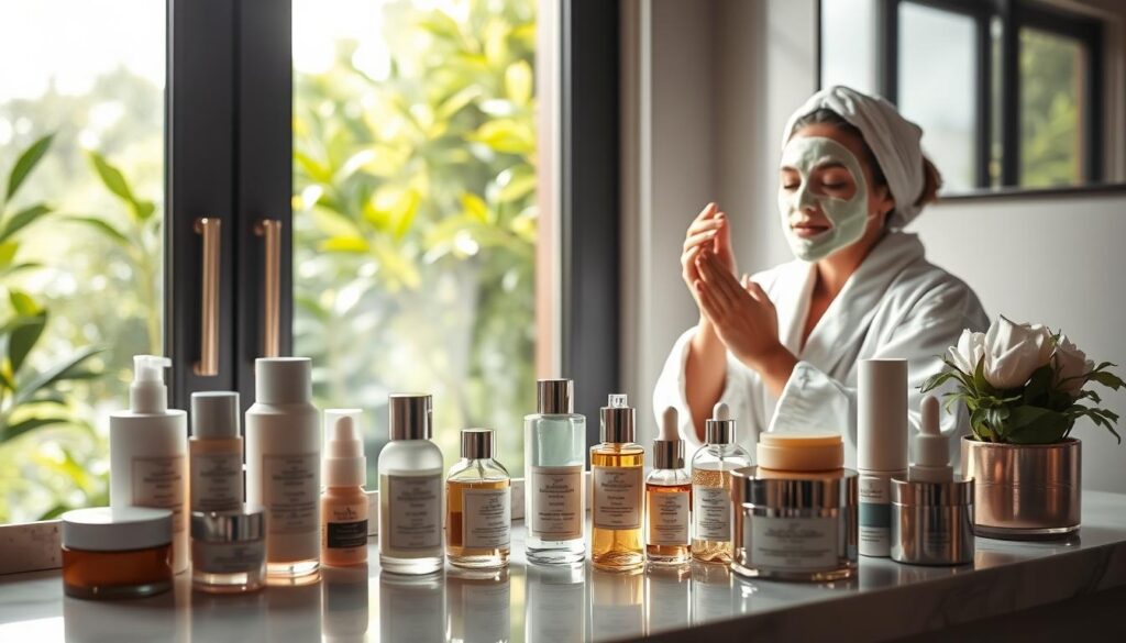skincare routine