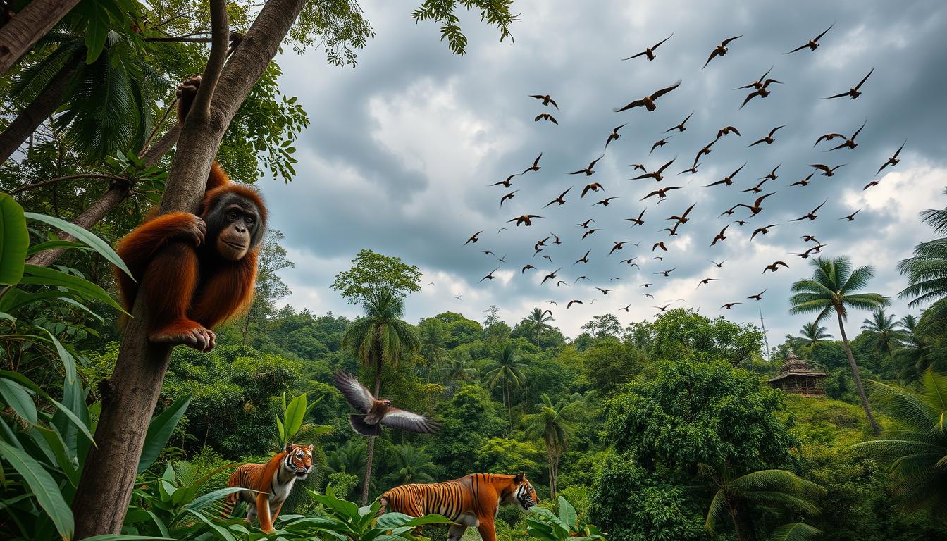 dampak perubahan iklim pada satwa liar